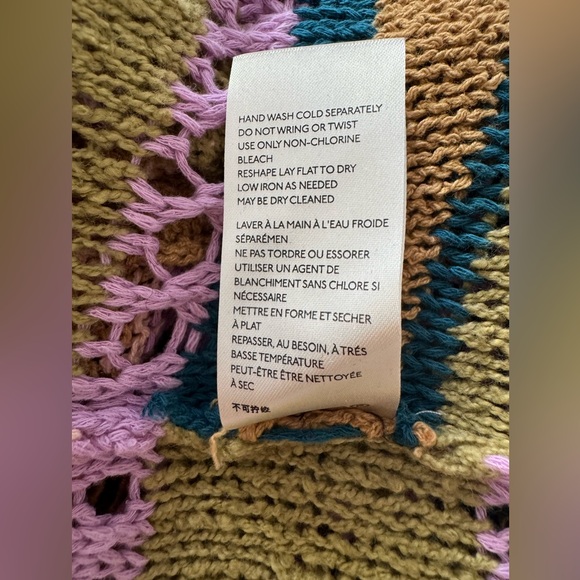 FREE PEOPLE BEACH PARTY CARDIGAN SMALL - Picture 12 of 13